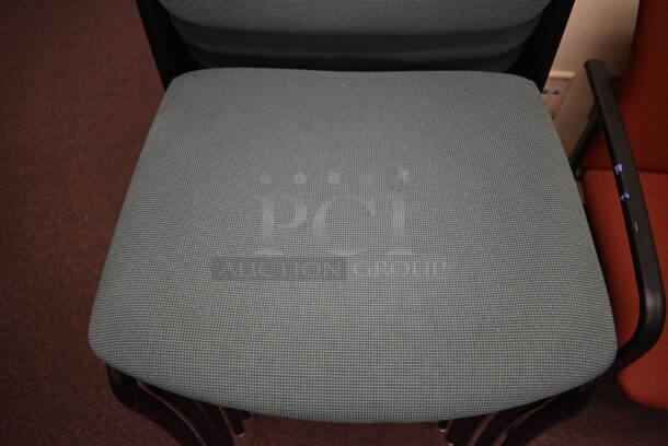 6 Blue Chairs. 18x18x32. 6 Times Your Bid! (John N. Hall Tech - Room 122 Office K) - Image 4 of 4