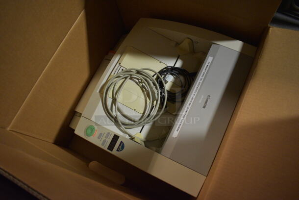 IN ORIGINAL BOX! Canon Model DR-6080 Countertop Printer. 18x21x12. (facilities) - Image 2 of 6
