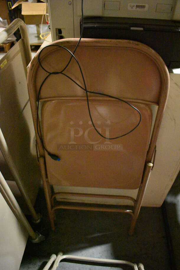 2 Folding Chairs. 18x16x39. 2 Times Your Bid! (facilities) - Image 3 of 3