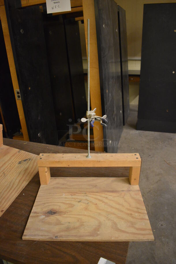 9 Wooden w/ Metal Pole Molders. 18x14x28. 9 Times Your Bid! (John N. Hall Tech - Room 121) - Image 2 of 3