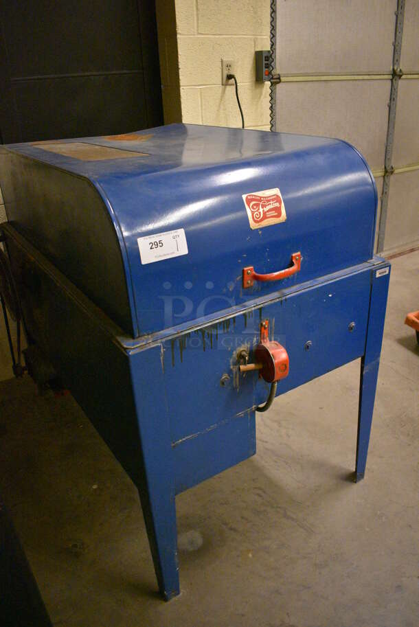 Frantom Model F-5G-24X-075 Blue Metal Commercial Floor Style Lapidary Slab Saw. 31x50x44. (John N. Hall Tech - Room 121) - Image 3 of 10
