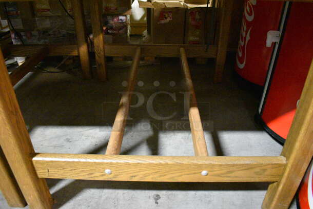 Wooden Drafting Table. 48x36x37. (facilities) - Image 4 of 4