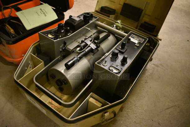 AGA Model 6 Metal Commercial Geodimeter in Case. 18x23x16. (John N. Hall Tech - Room 121) - Image 2 of 6