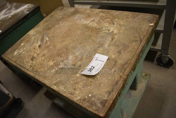 Wood Pattern Kiln Cart on Casters. 18.5x25x22. (John N. Hall Tech - Room 121) - Image 3 of 4