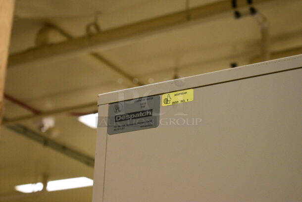 Despatch Gray Metal Countertop Electric Powered 2 Door Laboratory Heater w/ Various Metal Pans. 40.5x28x48.5. (John N. Hall Tech - Room 121) - Image 8 of 9