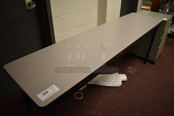 Gray Table. 72x18x29. (Whitaker Hall - Room 132) - Image 2 of 2