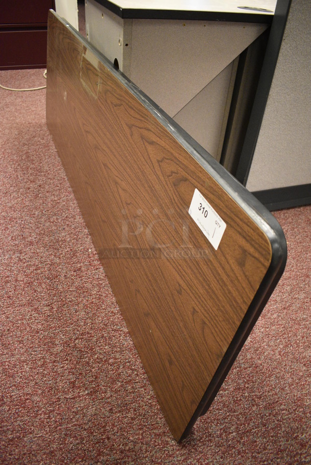 Wood Pattern Table. 72x24x29. (Whitaker Hall - Room 132) - Image 2 of 2