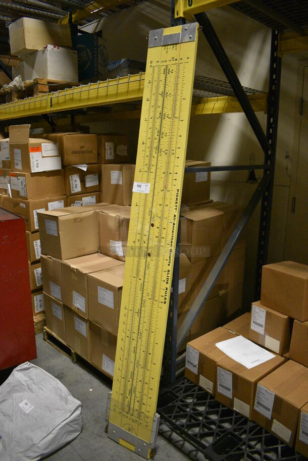 All American Slide Yellow Unit. 84x11x1. (facilities) - Image 2 of 6
