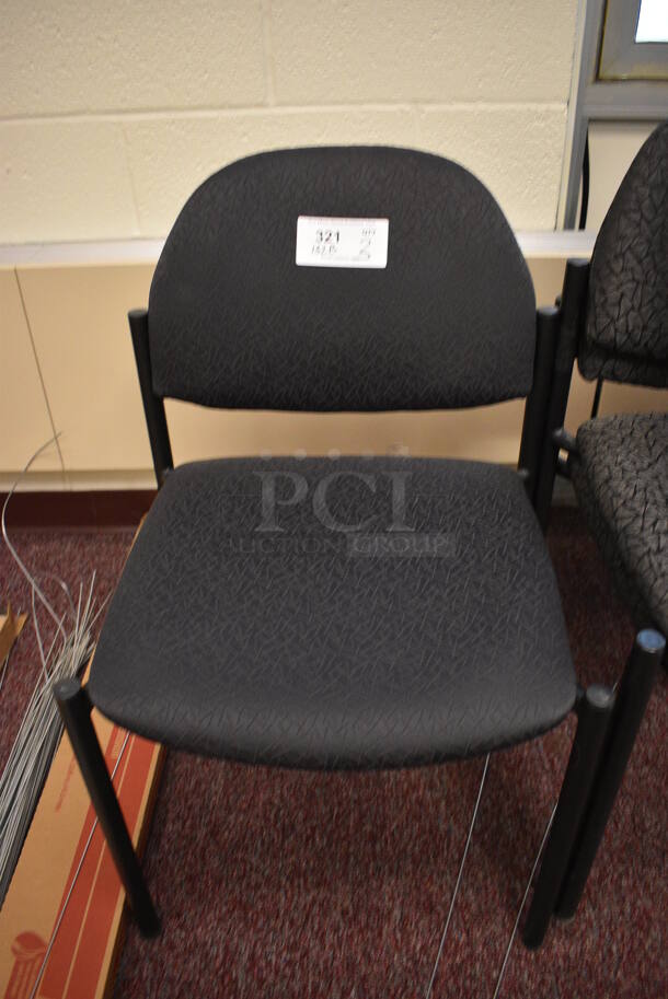 3 Various Black and Gray Chairs. 20x18x32. 3 Times Your Bid! (Whitaker Hall - Room 132 - Office B) - Image 2 of 3
