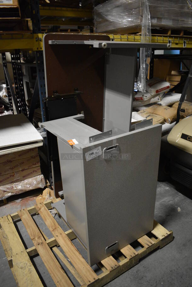 ALL ONE MONEY! PALLET LOT Includes 2 Desk / Table. Includes 36x24x30, 60x24x30. (facilities) - Image 3 of 4