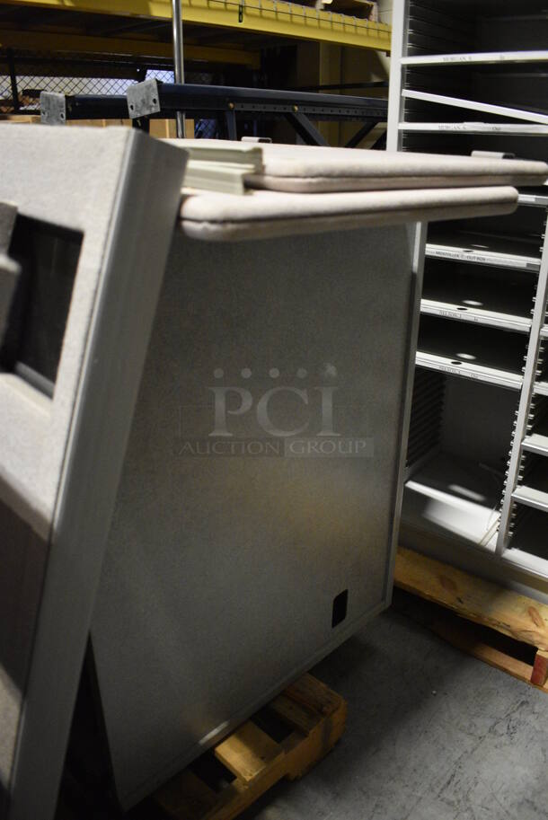ALL ONE MONEY! PALLET LOT Includes Desk Pieces! Includes 54x42x2.5. (facilities) - Image 5 of 5