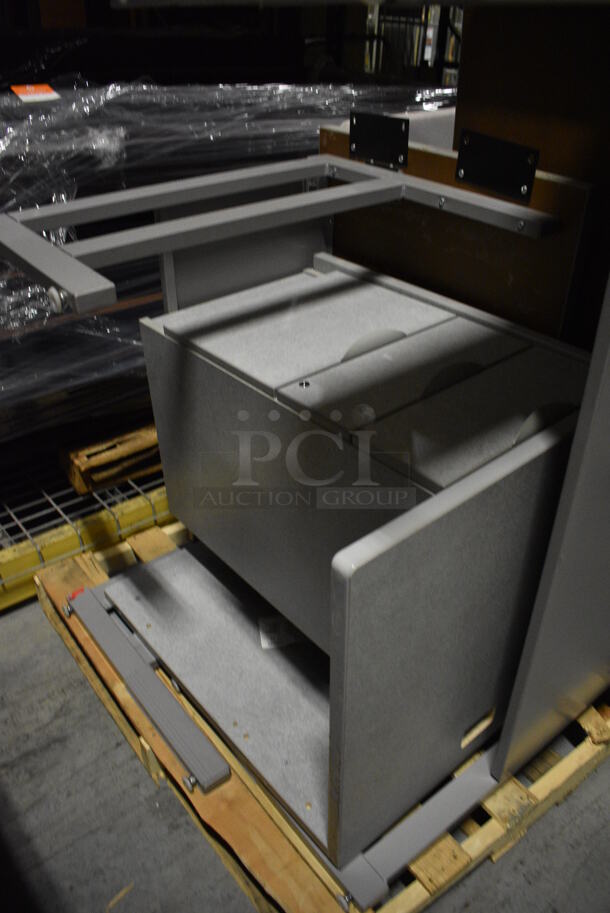 ALL ONE MONEY! PALLET LOT Includes Desk and Filing Cabinet! Includes 48x24x48. (facilities) - Image 3 of 5