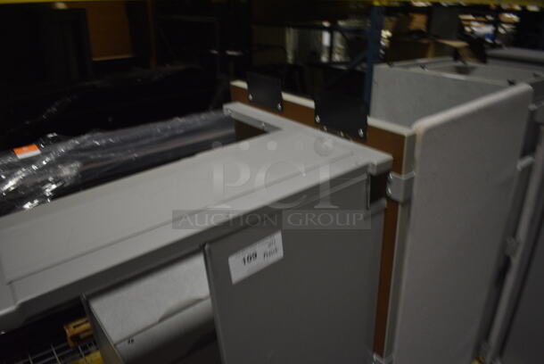 ALL ONE MONEY! PALLET LOT Includes Desk and Filing Cabinet! Includes 48x24x48. (facilities) - Image 4 of 5