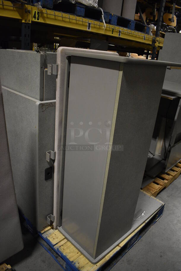 ALL ONE MONEY! PALLET LOT Includes Desk and Overhead Cabinet! Includes 47x16x34. (facilities) - Image 5 of 5