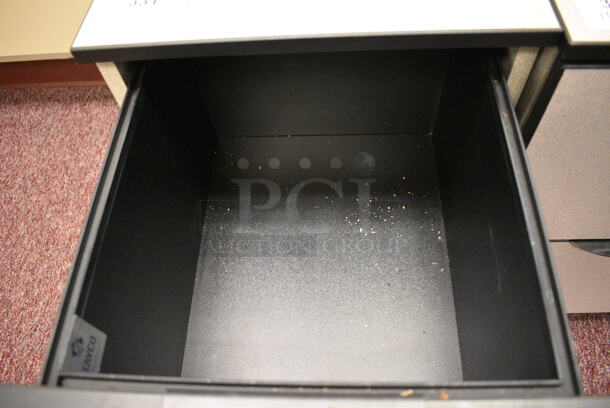 Gray 2 Drawer Filing Cabinet on Casters. 16x21x28. (Whitaker Hall - Room 132 - Office C) - Image 3 of 3