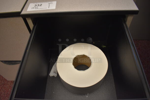 Gray 2 Drawer Filing Cabinet on Casters. 16x21x28. (Whitaker Hall - Room 132 - Office C) - Image 3 of 4