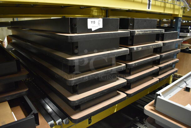 14 Collapsible Tables. 72x18x5. 14 Times Your Bid! (facilities) - Image 1 of 2