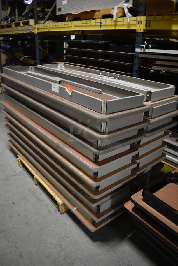 18 Collapsible Tables. 72x18x5. 18 Times Your Bid! (facilities) - Image 3 of 3