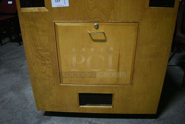 Wooden Cabinet on Commercial Casters. 40x27.5x40. (facilities) - Image 3 of 6