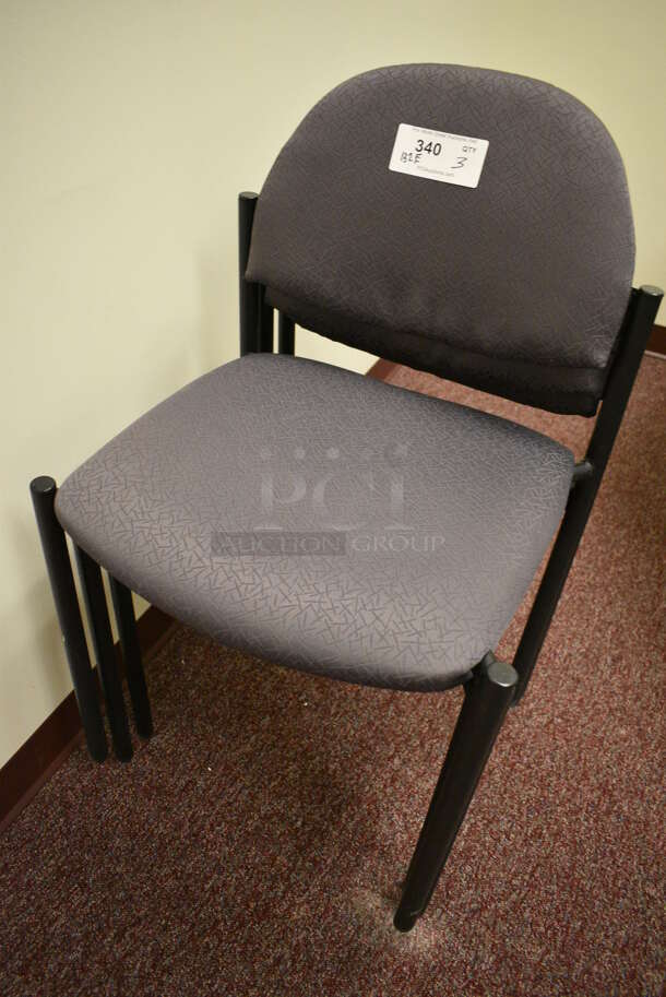3 Gray Chairs. 20x18x32. 3 Times Your Bid! (Whitaker Hall - Room 132 - Office E) - Image 2 of 3