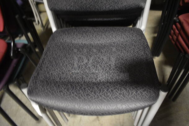 7 Black Chairs. 19x19x32. 7 Times Your Bid! (facilities) - Image 3 of 3