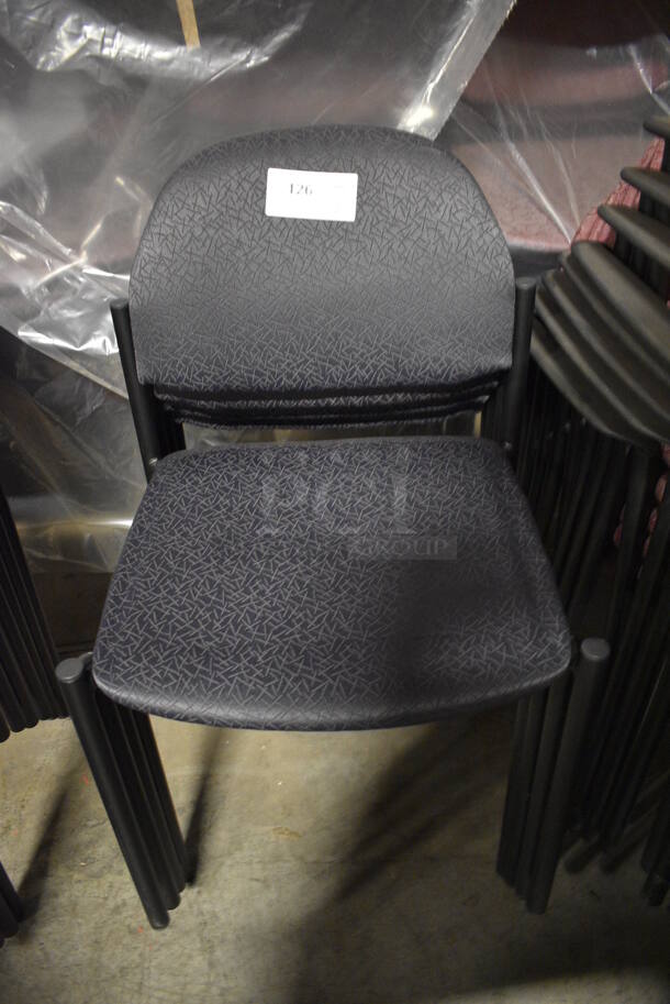 4 Black Chairs. 19x19x32. 4 Times Your Bid! (facilities)