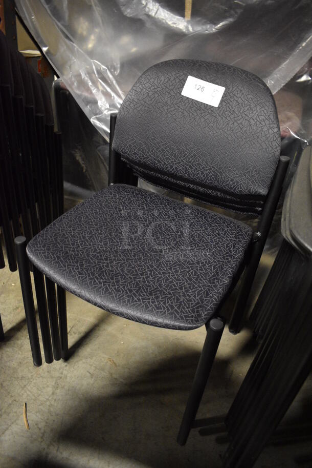 4 Black Chairs. 19x19x32. 4 Times Your Bid! (facilities) - Image 2 of 3