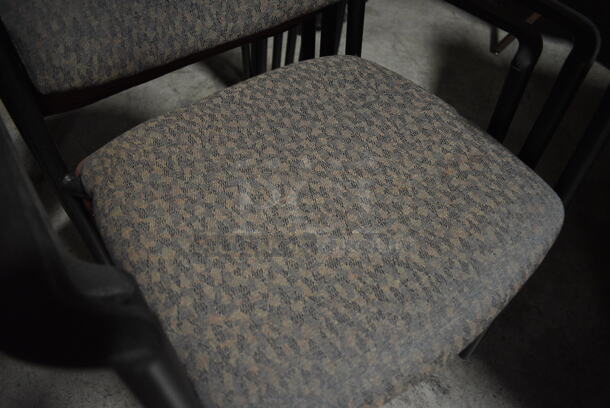 3 Chairs; Blue/Gray and Maroon w/ Arm Rests. 23x18x32. 3 Times Your Bid! (facilities) - Image 2 of 3