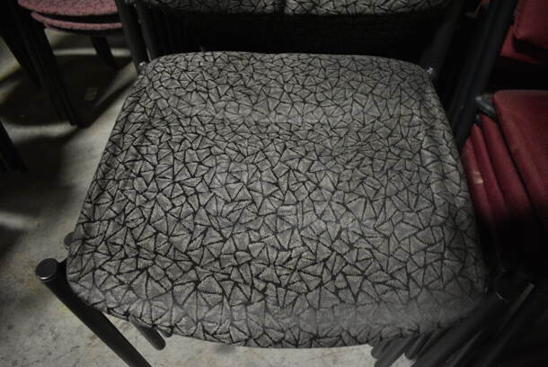 8 Black Chairs. 19x19x32. 8 Times Your Bid! (facilities) - Image 3 of 4