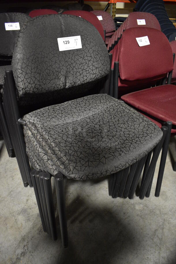 8 Black Chairs. 19x19x32. 8 Times Your Bid! (facilities) - Image 4 of 4