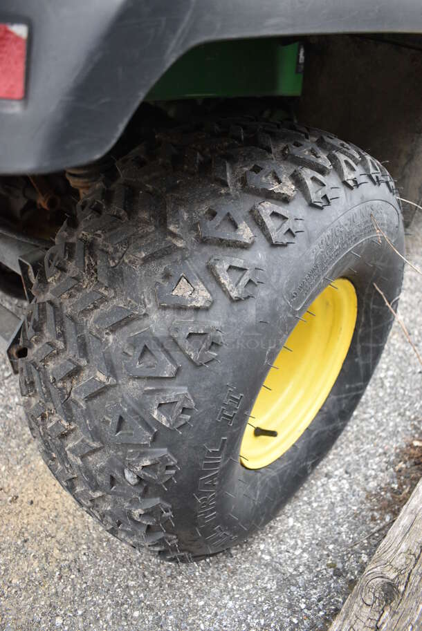 2007 John Deere Gator HPX 4x4 Gas Powered Utility Vehicle. Comes w/ Snow Plow Attachment Not Shown In Pictures! 3,109 Hours. Vehicle Runs and Drives! See Lot #12 For Additional Pictures. 52x120x74. This Item Needs To Be Removed On Pick Up Day: 2/10/21 - Image 6 of 12