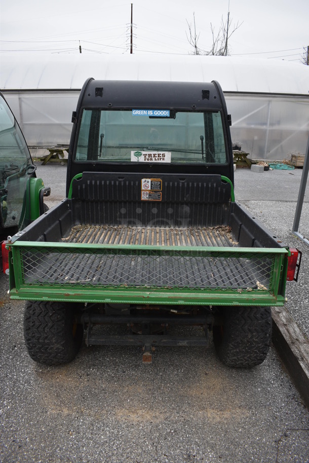2007 John Deere Gator HPX 4x4 Gas Powered Utility Vehicle. Comes w/ Snow Plow Attachment Not Shown In Pictures! 3,109 Hours. Vehicle Runs and Drives! See Lot #12 For Additional Pictures. 52x120x74. This Item Needs To Be Removed On Pick Up Day: 2/10/21 - Image 8 of 12