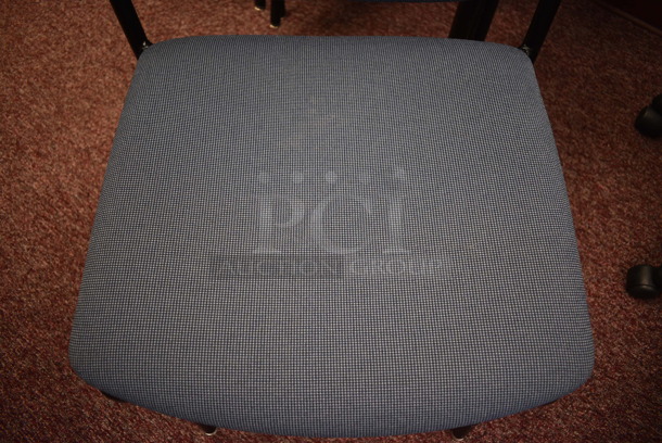 5 Blue Chairs. 18x17x32. 5 Times Your Bid! (Whitaker Hall - Room 132 - Office H) - Image 2 of 3