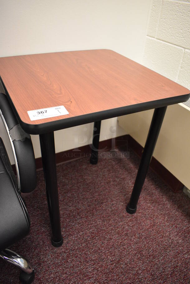 Wood Pattern Table. 24x24x29. (Whitaker Hall - Room 132 - Office H) - Image 3 of 3
