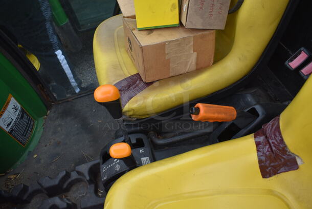 2009 John Deere Gator XUV 620i 4x4 Gas Powered Utility Vehicle. Comes w/ Snow Plow Attachment That Is Not Shown In Pictures! 2,184 Hours. Vehicle Runs and Drives! See Lot #14 For Additional Pictures. 62x120x74. This Item Needs To Be Removed On Pick Up Day: 2/10/21 - Image 9 of 12