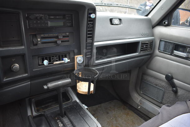1995 Jeep Cherokee 4.0 Litre High Output SUV. Odometer Reads 114,790. VIN 1J4FJ68S4SL645939. Title In Hand. Vehicle Runs and Drives! See Lot #8 For Additional Pictures. This Item Needs To Be Removed On Pick Up Day: 2/10/21 - Image 10 of 12