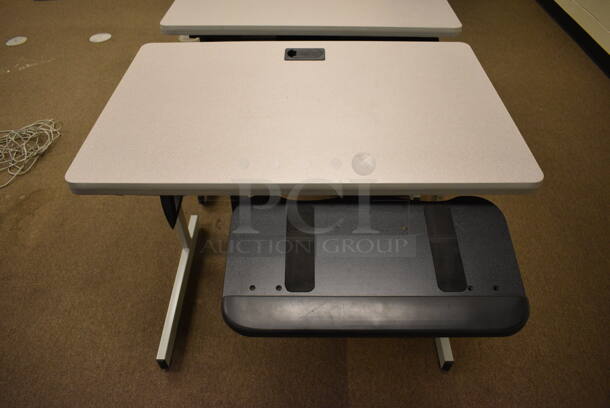 2 Computer Desks. 35.5x28x29. 2 Times Your Bid! (John N. Hall Tech - Room 103) - Image 4 of 4