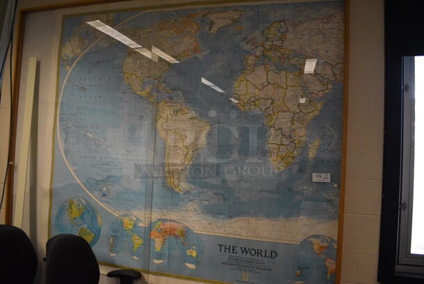 ALL ONE MONEY! Lot of The World Map. Does Not Come w/ Case. 80x76. (John N. Hall Tech - Room 101) - Image 2 of 6