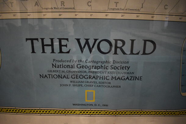ALL ONE MONEY! Lot of The World Map. Does Not Come w/ Case. 80x76. (John N. Hall Tech - Room 101) - Image 5 of 6