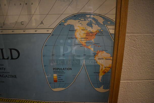 ALL ONE MONEY! Lot of The World Map. Does Not Come w/ Case. 80x76. (John N. Hall Tech - Room 101) - Image 6 of 6