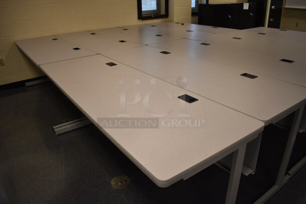 5 Computer Desks. 71.5x23.5x29. 5 Times Your Bid! (John N. Hall Tech - Room 102) - Image 2 of 3