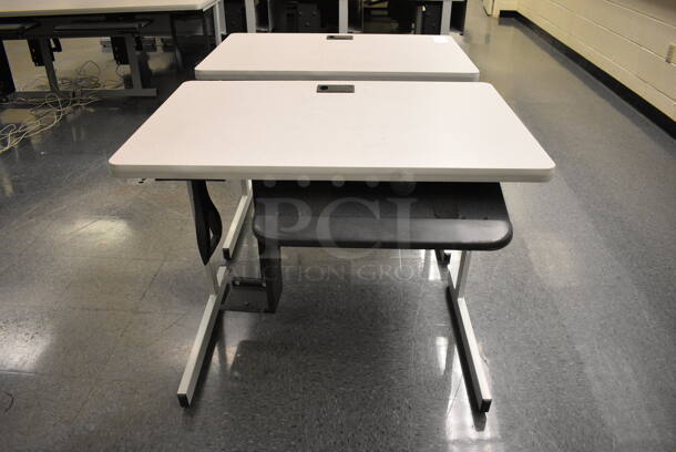 2 Computer Desks. 35.5x28x29. 2 Times Your Bid! (John N. Hall Tech - Room 104) - Image 4 of 4