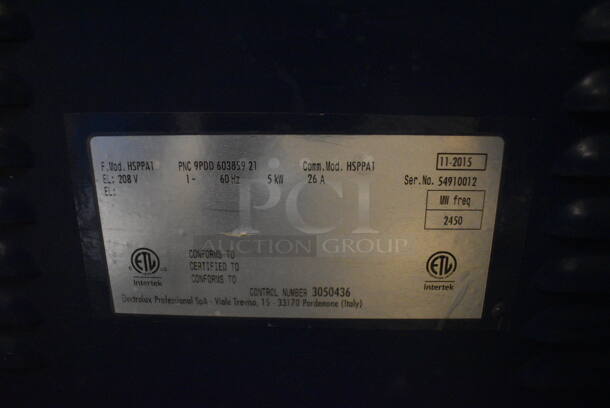 GREAT! 2015 Electrolux Model HSSPAN Stainless Steel Commercial Countertop Electric Powered Panini Press. 208 Volts, 1 Phase. 14x24x20. Cannot Test Due To Plug Style - Image 6 of 6