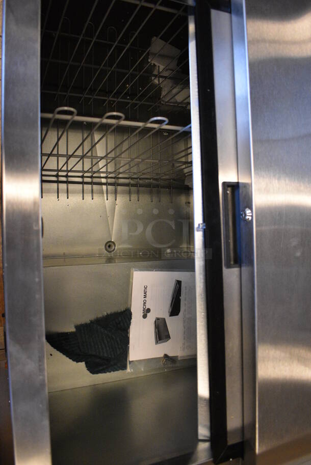 BRAND NEW! 2014 Micro Matic Model MDW-95S Stainless Steel Commercial Back Bar Cooler w/ 3 Sliding Lids. 115 Volts, 1 Phase. 96x26x34. Tested and Working! - Image 7 of 12