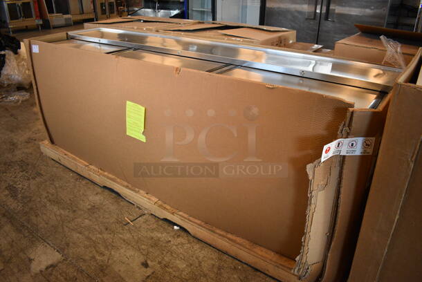 BRAND NEW! 2014 Micro Matic Model MDW-95S Stainless Steel Commercial Back Bar Cooler w/ 3 Sliding Lids. 115 Volts, 1 Phase. 96x26x34. Tested and Working! - Image 12 of 12