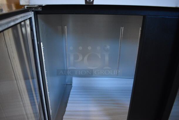 BRAND NEW! 2015 Micro Matic Model MBB-94 G RT Stainless Steel Commercial 3 Door Back Bar Undercounter Cooler Merchandiser. 115 Volts, 1 Phase. 96x28x37. Tested and Working! - Image 7 of 9