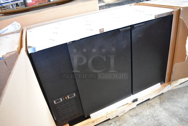 BRAND NEW! 2014 Micro Matic Model MDD-58W Metal Commercial 2 Door Direct Draw Kegerator. 115 Volts, 1 Phase. 60x28x37. Tested and Working! - Image 3 of 12