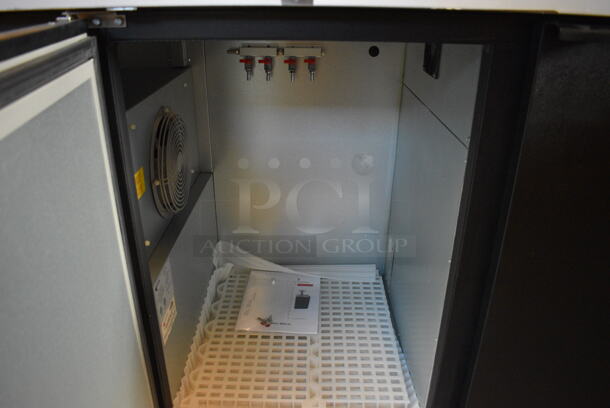 BRAND NEW! 2014 Micro Matic Model MDD-58W Metal Commercial 2 Door Direct Draw Kegerator. 115 Volts, 1 Phase. 60x28x37. Tested and Working! - Image 7 of 12