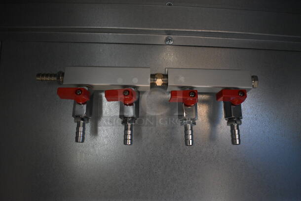BRAND NEW! 2014 Micro Matic Model MDD-58W Metal Commercial 2 Door Direct Draw Kegerator. 115 Volts, 1 Phase. 60x28x37. Tested and Working! - Image 10 of 12