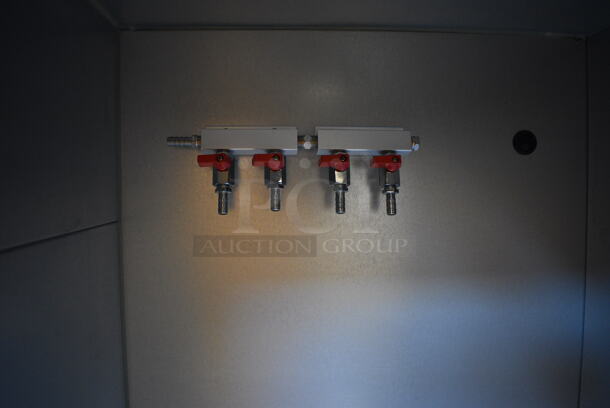 BRAND NEW! 2014 Micro Matic Model MDD-58W Metal Commercial 2 Door Direct Draw Kegerator. 115 Volts, 1 Phase. 60x28x37. Tested and Working! - Image 11 of 12